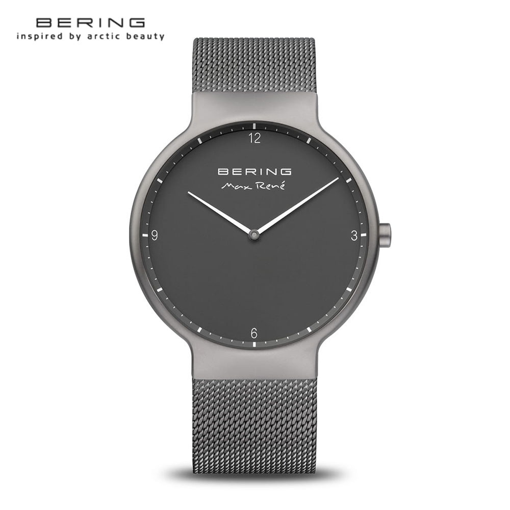 Bering Max Rene Grey 40Mm Men's Watch (15540-377) | Shopee Singapore