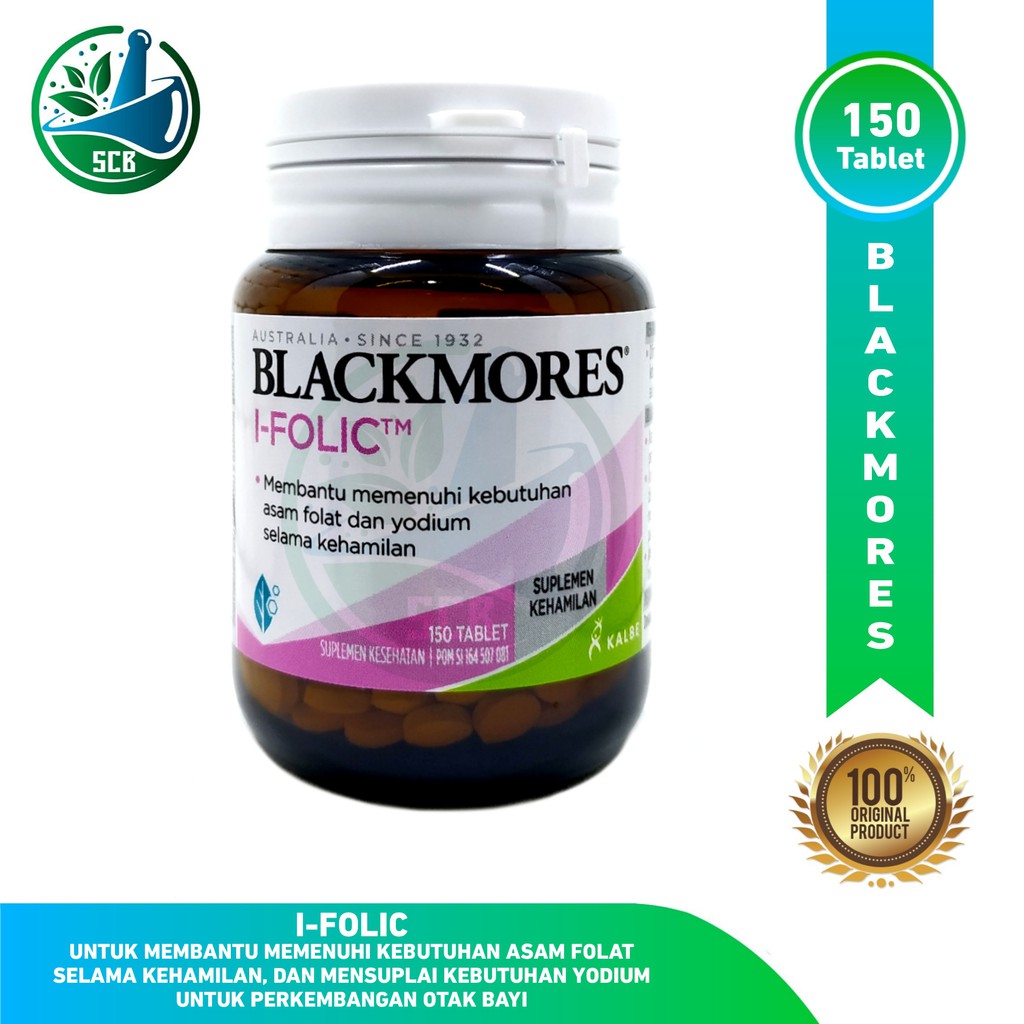 Blackmores I-Folic 150-nutrition To Meet The Needs Of Folic Acid ...