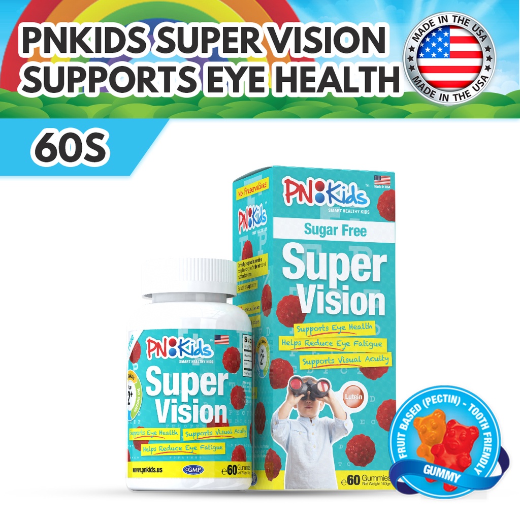 PNKids Super Vision | 60S | Kids Vitamin Gummies
