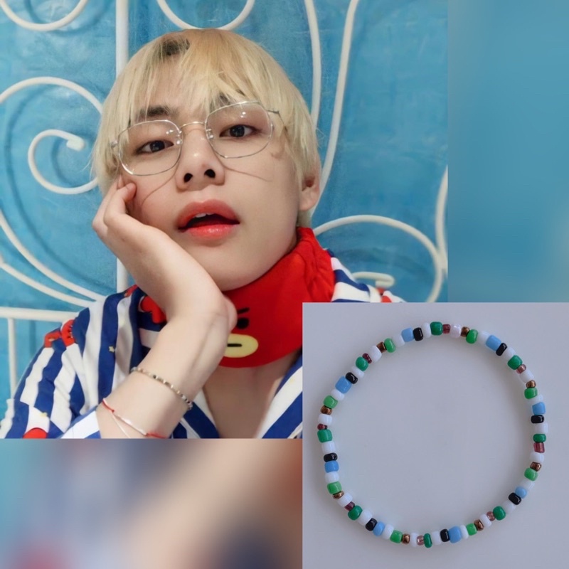 Taehyung bead deals bracelet