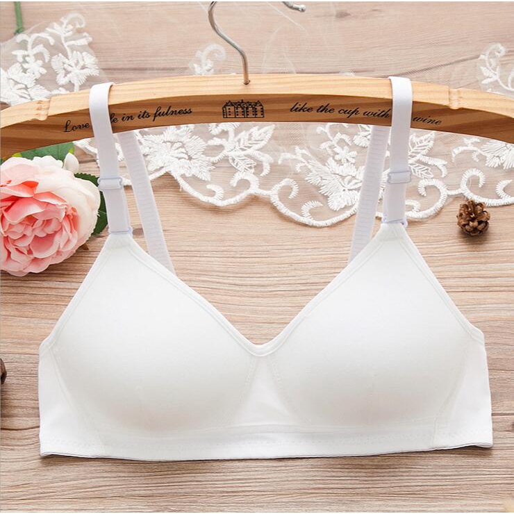 Soft Full Cotton Girl Bra Wireless Bras Bralette Comfortable Innerwear ...