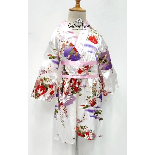 Japanese Girl Kimono - Japan Ethnic Costume Racial Harmony Day | Shopee  Singapore