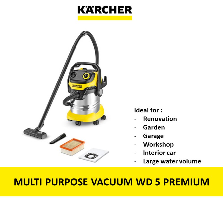 Karcher Multi Purpose Vacuum Cleaner with 25litres stainless steel