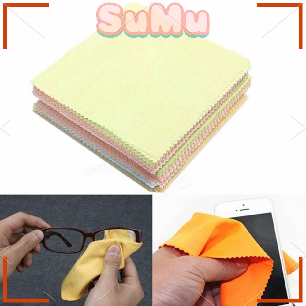 10PCS Microfiber Cleaner Phone Screen Camera Lens Glasses Cleaning