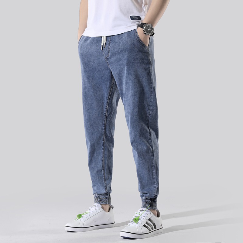 Jean jogger online pants