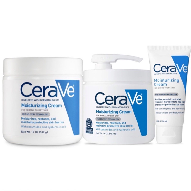 CeraVe Moisturizing Cream Moisturizer | Shopee Singapore