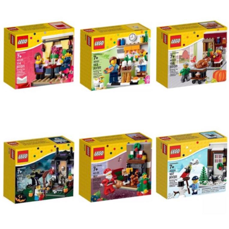 JILtoystore Lego Seasonal Sets 40120 40121 40122 40123 40124