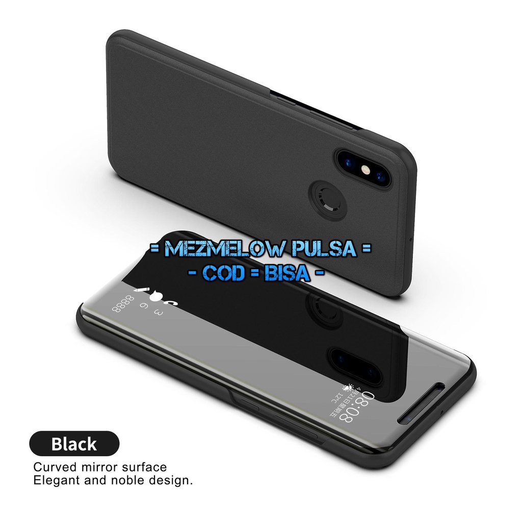 Cover Flip Case Clear View Cover Case Caseng XIAOMI REDMI NOTE 8 PRO - Gambar 3