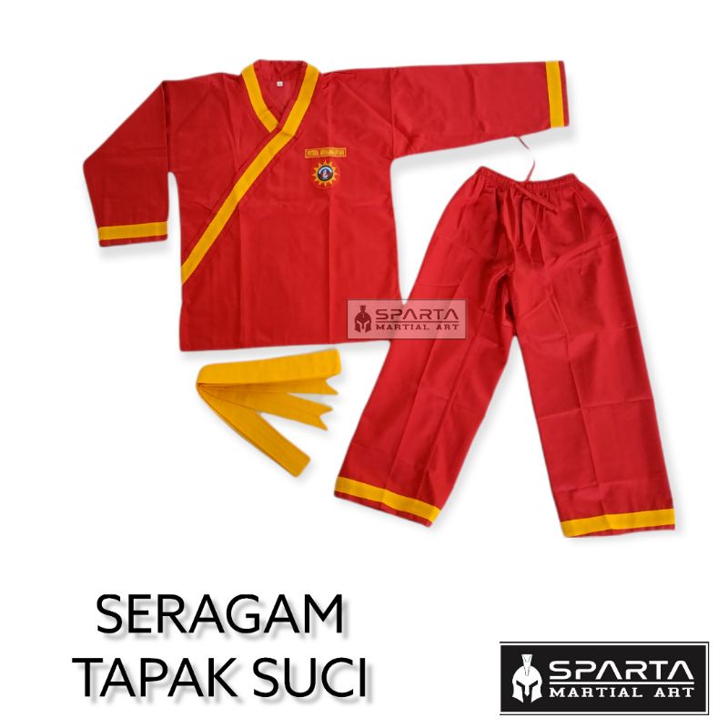 Free Belt!!! Tapak Suci Silat Uniform For Children To Adults Son Of