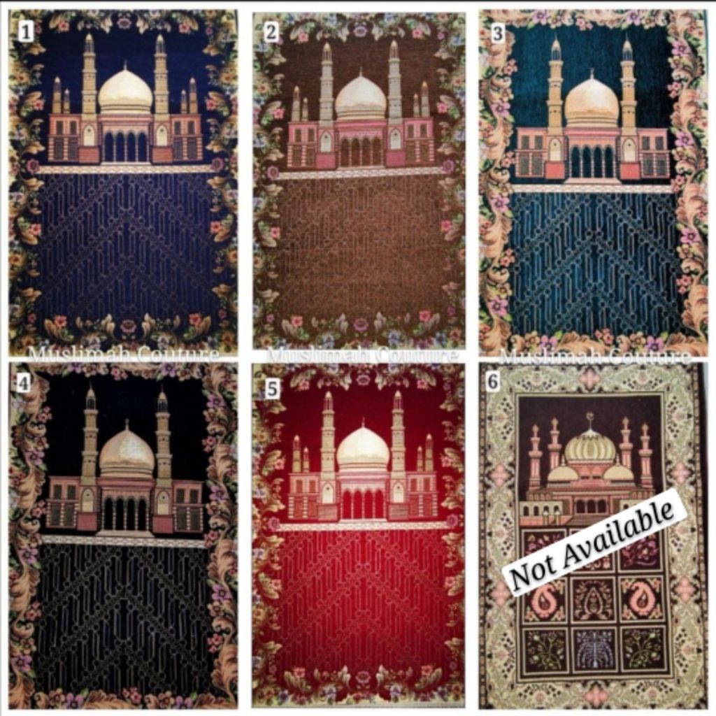 Sejadah Turkey /Prayer Mat/ Padded Shopee Singapore
