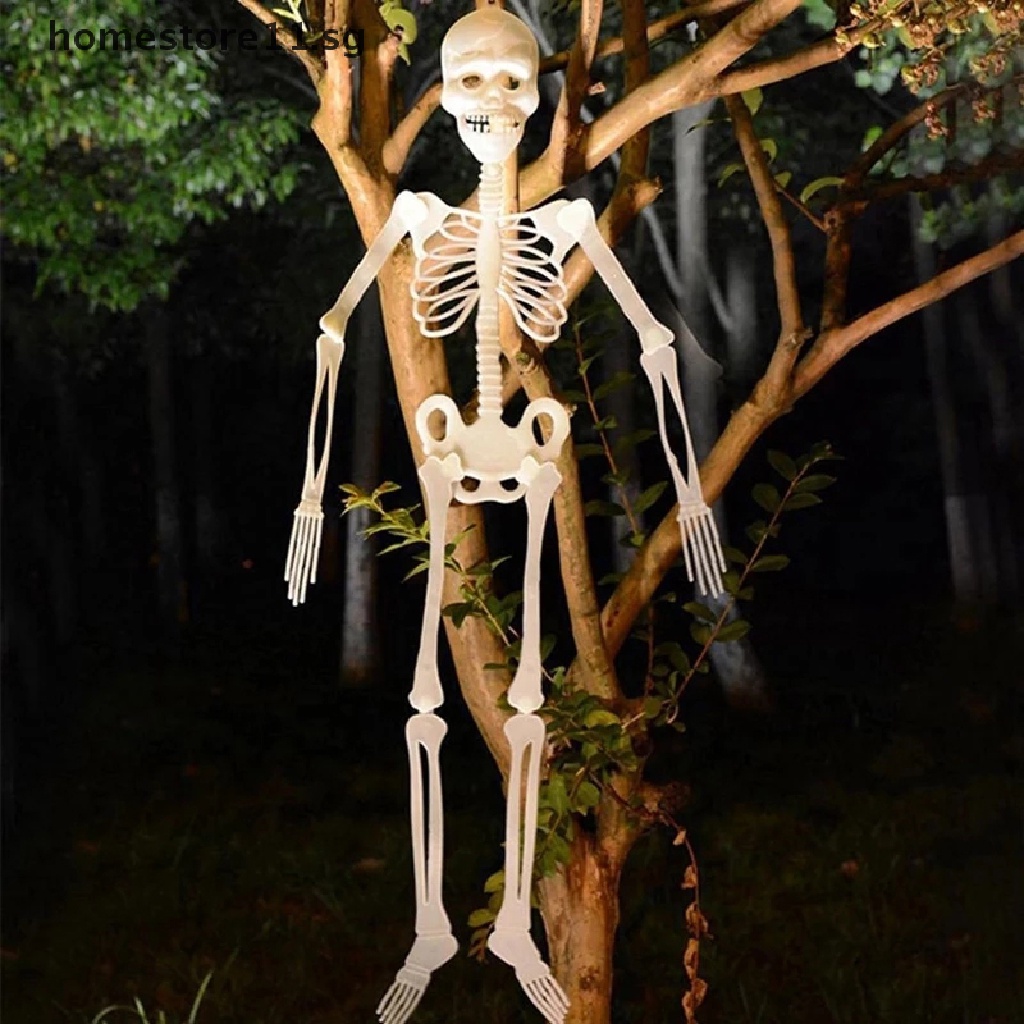 Homestore Scary Halloween Prop Luminous Hanging Skeleton Halloween