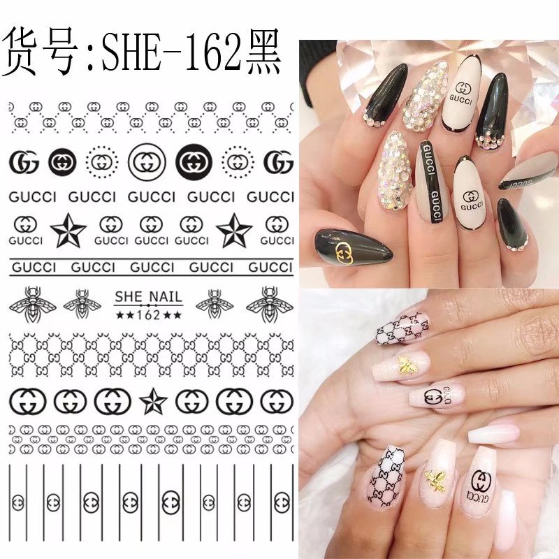 MG L & HK Nail Stickers – The Additude Shop