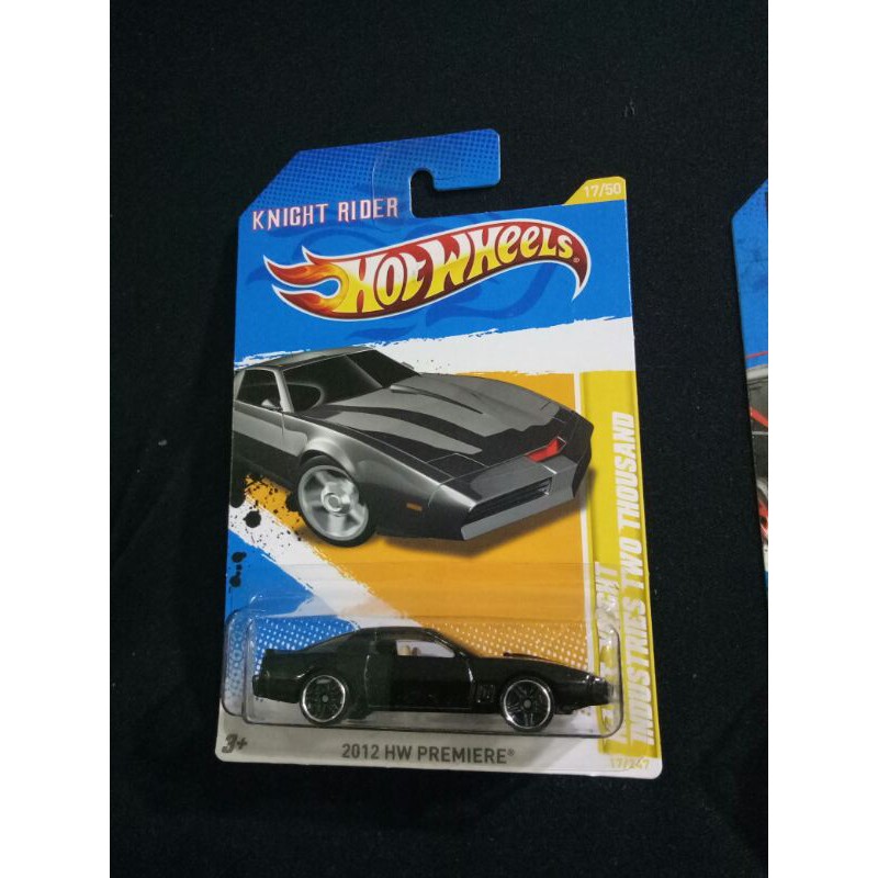 HOT WHEELS 2012 NEW MODELS KITT KNIGHT INDUSTRIES TWO THOUSAND