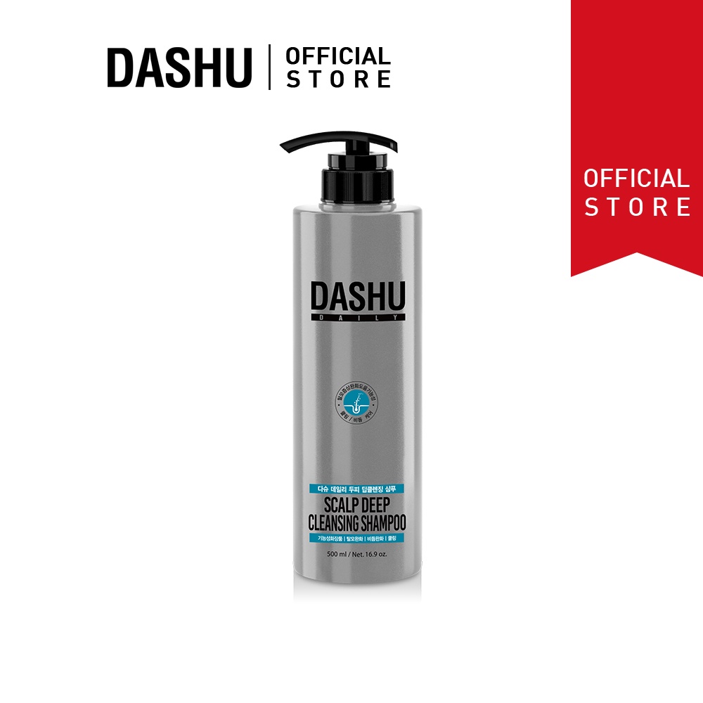 [DASHU] Daily Scalp Deep Cleansing Cooling Shampoo 500ml 8809372276318 Anti Hair Loss Scalp