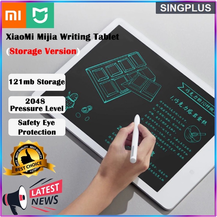 Latest!! Storage Version Xiaomi Mijia LCD Writing Tablet Bluetooth 5.0