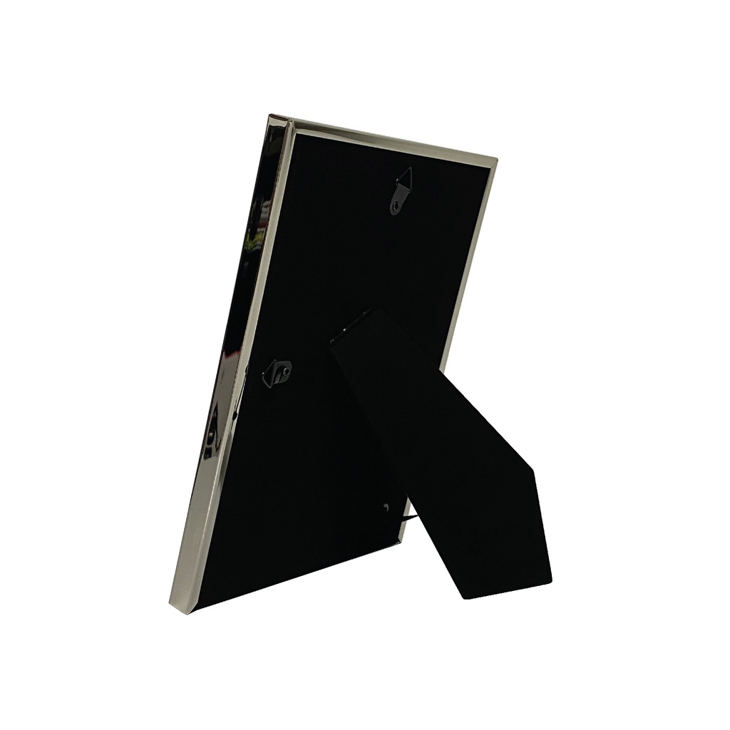 [SG Stock] Glossy Silver Photo Frame | Nickel-Plated Photo Frame ...