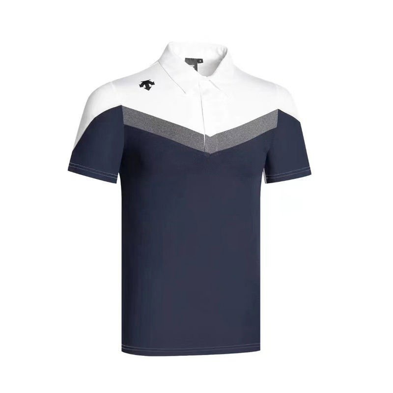 [DESCENTE] Descente Summer New golf Clothing Men's Short-Sleeved T ...