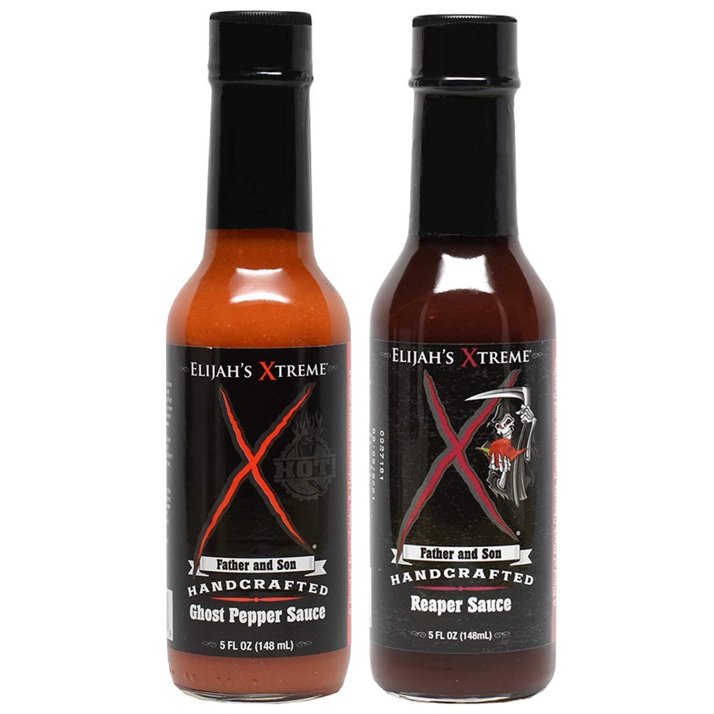 Elijah’s Xtreme Ghost Pepper and Carolina Reaper Hot Sauce 147ML