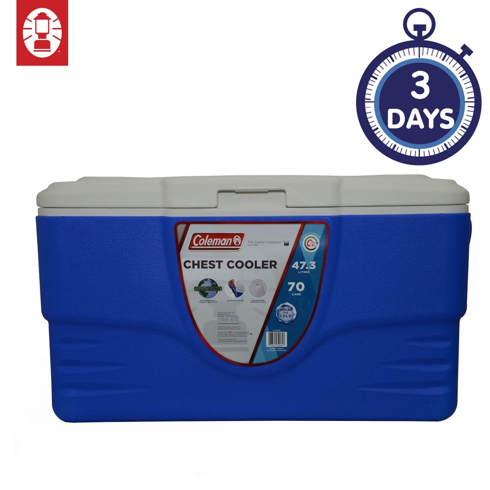 COLEMAN fishing cooler box 50QT/47L AUS COOLER BOX | Shopee Singapore