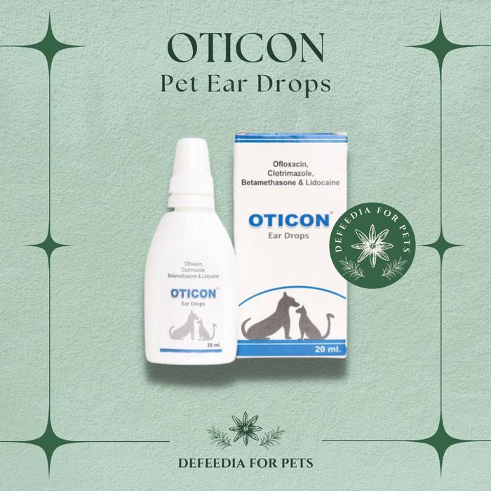 20ml Oticon Pet Ear Drops For Dog Cat Ear Drops Shopee Singapore