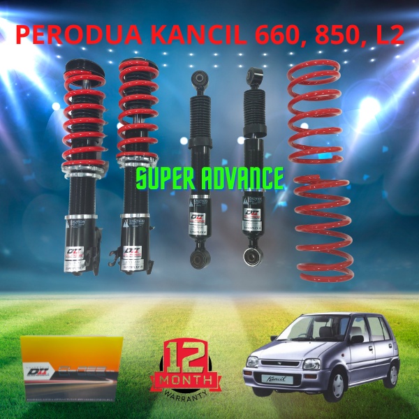 PERODUA KANCIL (100 SERVICEABLE) ADJUSTABLE ABSORBER DII CLASS HIGH