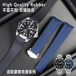 22mm Silicone Watch Strap for Tag Heuer Racing F1 WAZ2113 Sports Watch  Series Diving Waterproof Strap Rubber Men Watch Band - AliExpress