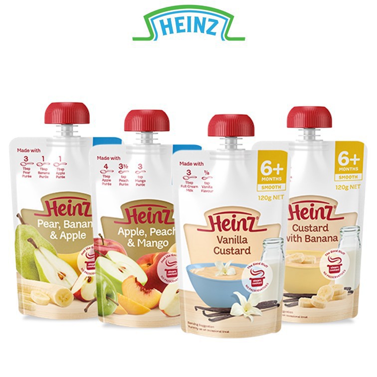 Heinz baby best sale food 6 months