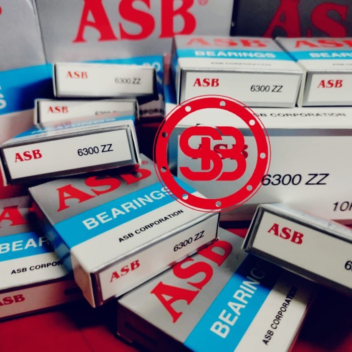 (10PC) Bearing 6300 ZZ ASB ORIGINALOriginal | Shopee Singapore