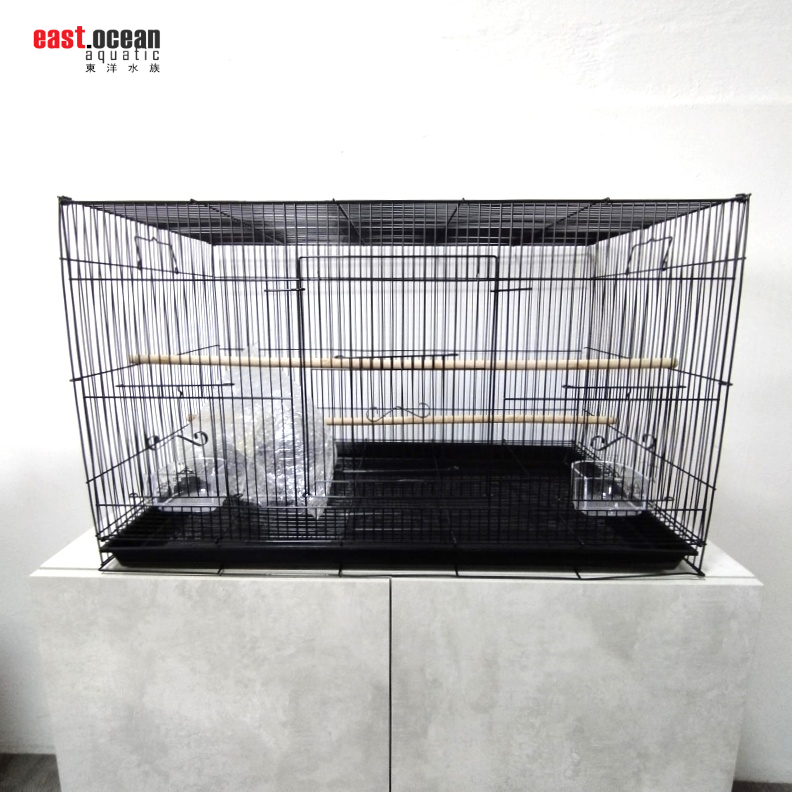 DAYANG D610 Bird Cage (77x46x46cm) - Black Only | Shopee Singapore