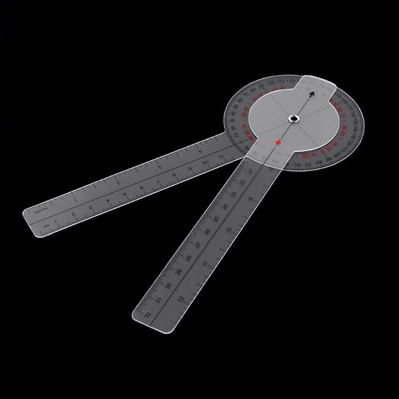 SC⭐ Goniometer Medical Joint Ruler Calibrated Orthopedics Angle Rule ...