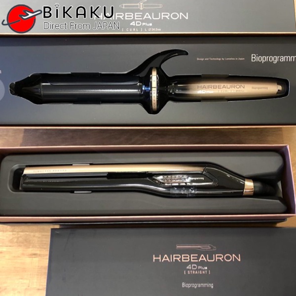 Direct from Japan Lumielina Bioprogramming Hair Beauron 4D Plus Straight 100V 240V hairbeauron straightener Professional Hair Straightener