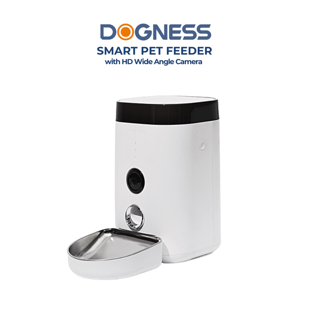 DOGNESS Smart Pet Feeder with HD Wide Angled Camera Shopee Singapore