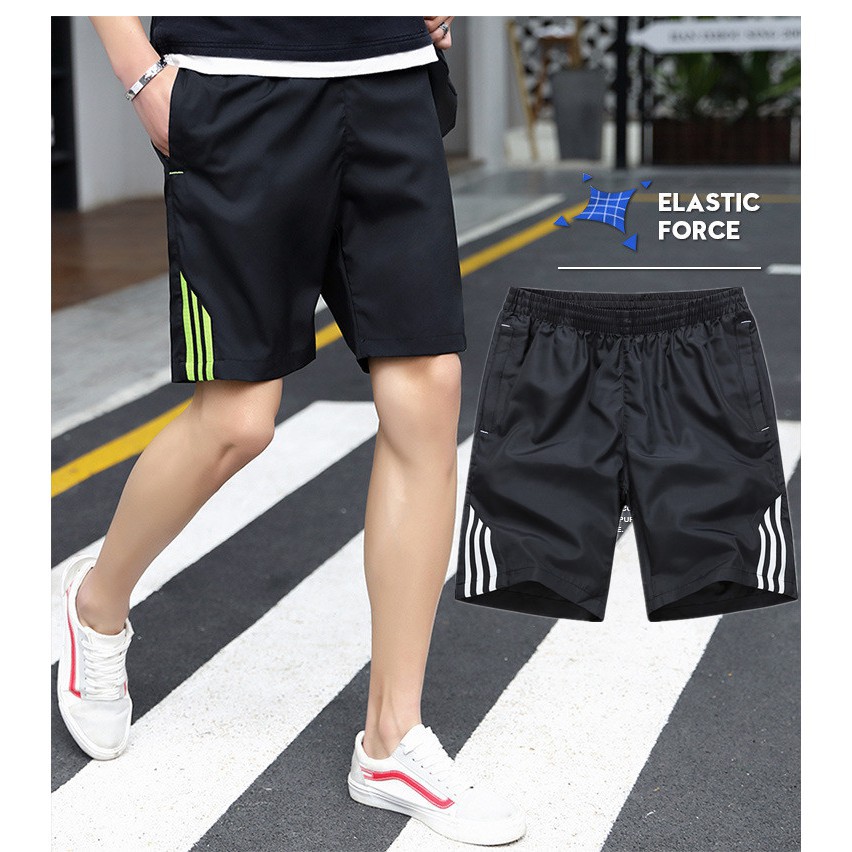 (SIZE:M-8XL) Men Sports Shorts Quick Dry Running Shorts