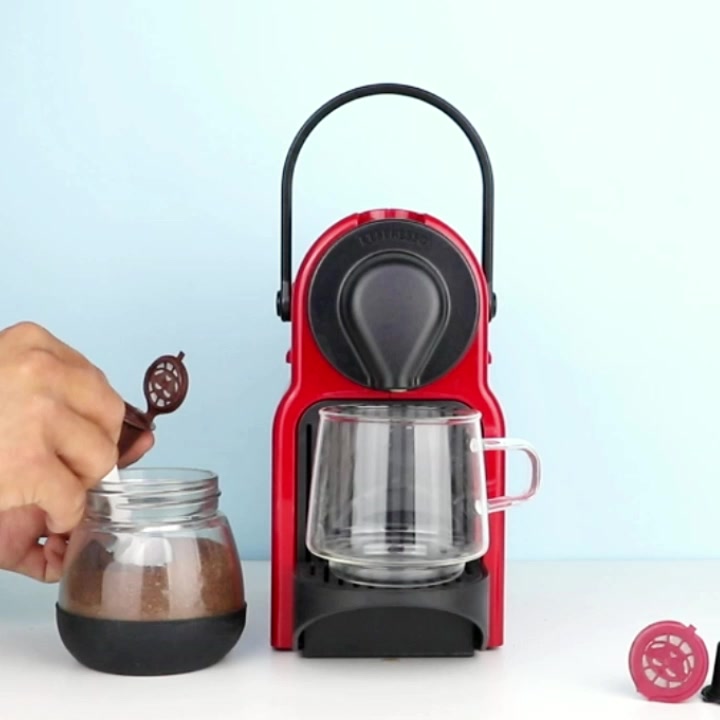 6PCS Refillable Reusable for Nespresso Capsule,Capsule Coffee Machine ...