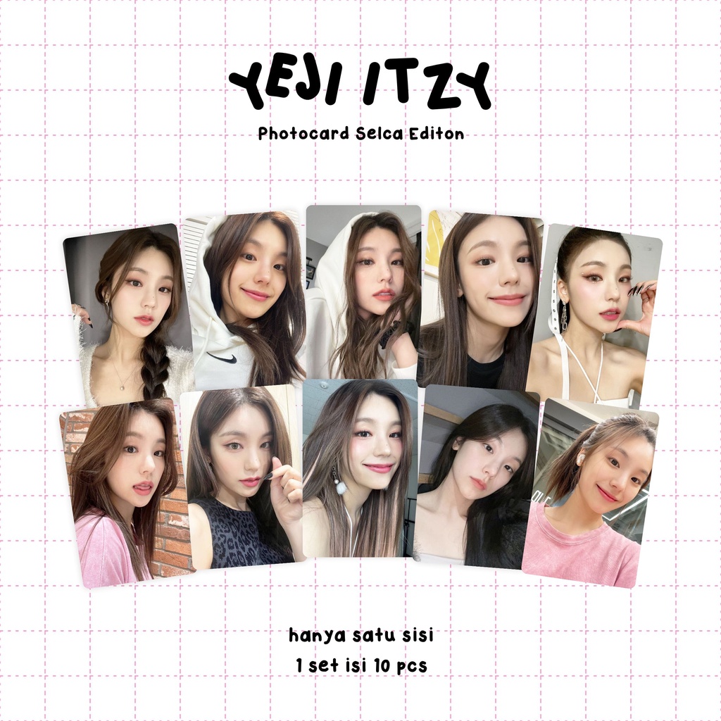 ITZY Photocard Set orders