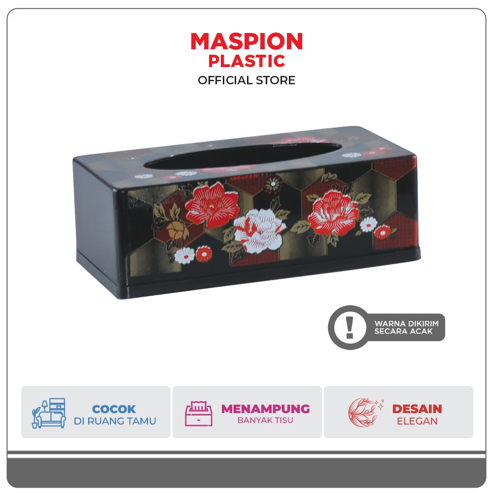 Maspion Kotak Tisu Plastik Tissue Case