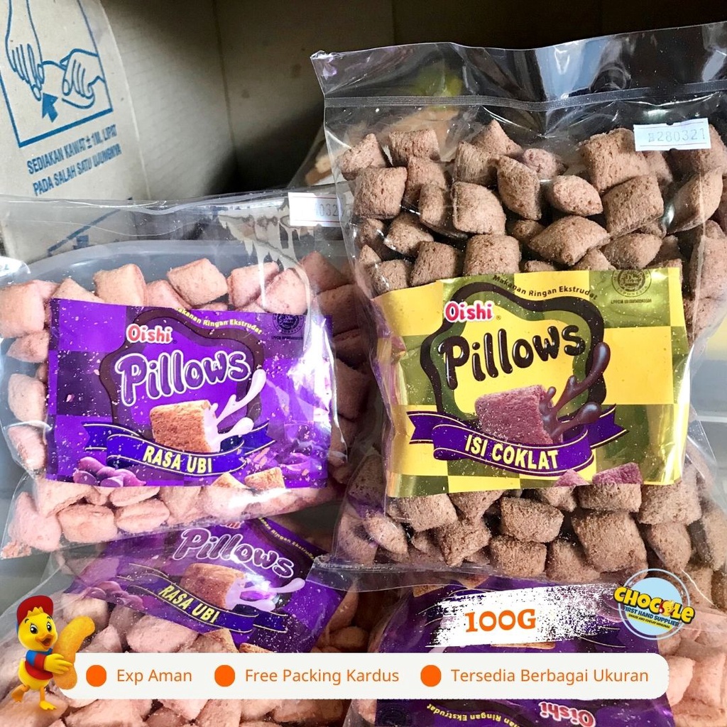 8.8 OISHI PILLOW 100G || Wholesale Center For SNACK & Chocolate ...