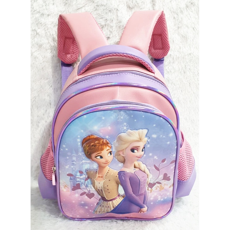 PG Children's BACKPACK - Kindergarten Character ELSA ANNA FROZEN ...