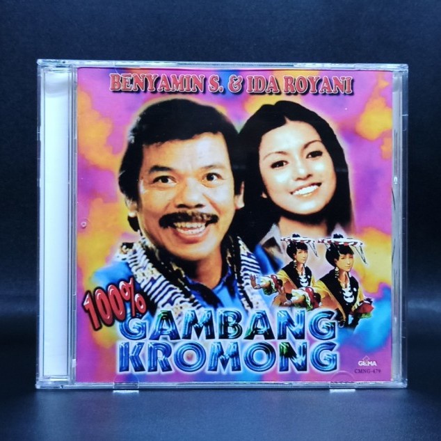 Cd BENYAMIN S & IDA ROYANI - 100% GAMBANG KROMONG (ORIGINAL CD ...