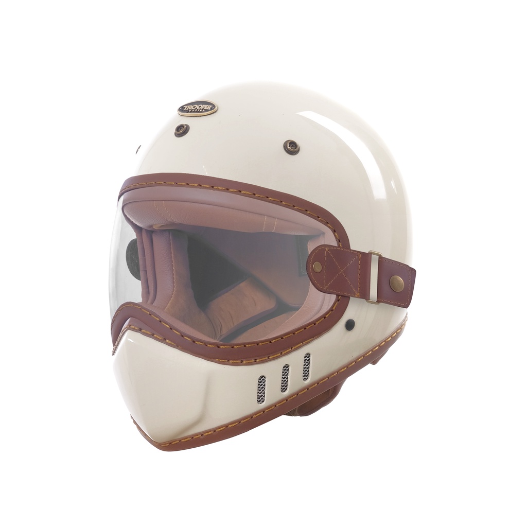 Trooper Custom - X-9 Leather - Full Face Helmet - Leather Series