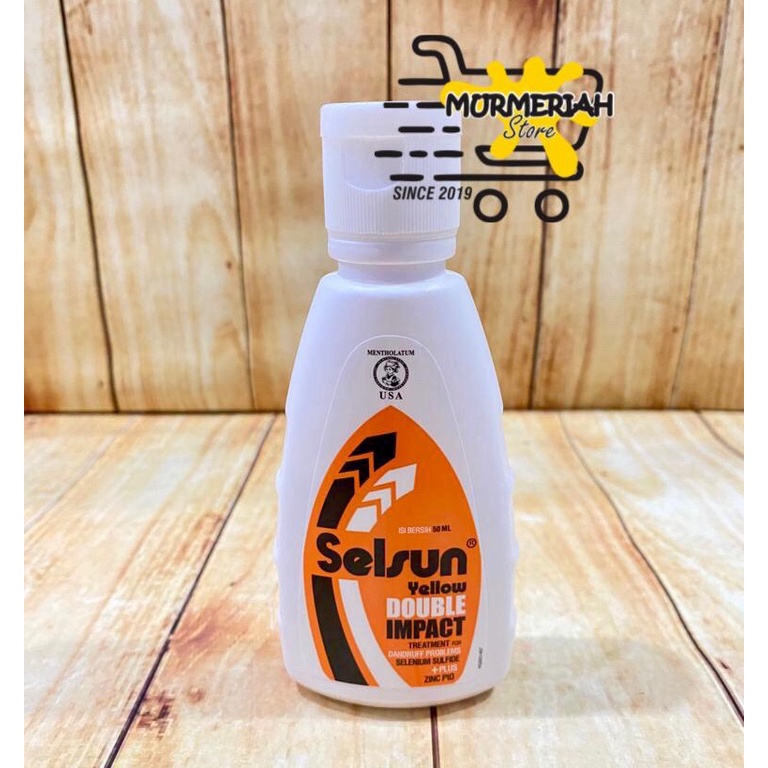 Selsun Yellow Double Impact 50ml Anti Dandruff Shampoo (Dandruff
