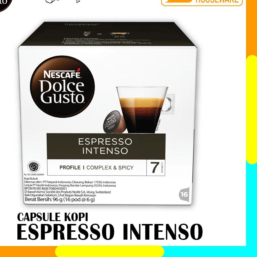 Capsule NDG Nescafe Dolce Gusto Espresso Intenso 1box Original Nestle ...