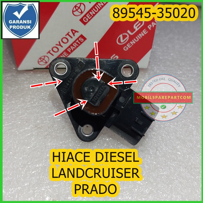 Sensor EGR VALVE TOYOTA HIACE DIESEL 2KD SOLAR LANDCRUISER PRADO