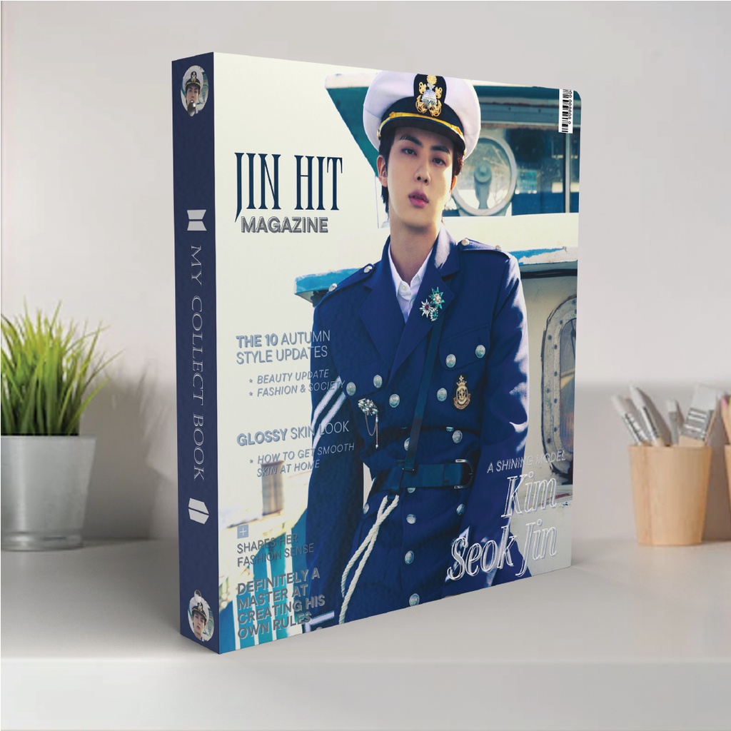 Binder JIN BTS SEA OF JIN THE ASTRONAUT Mandatory Military Service ERA