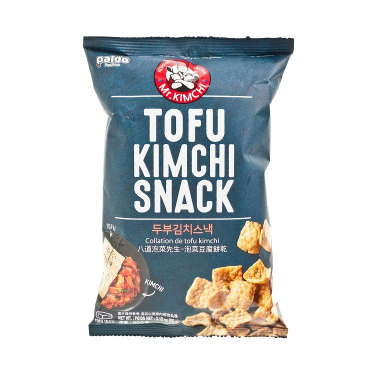 PALDO TOFU KIMCHI 50 GR KOREAN SNACK CRACKERS TAU CRISPY SNACKS ...