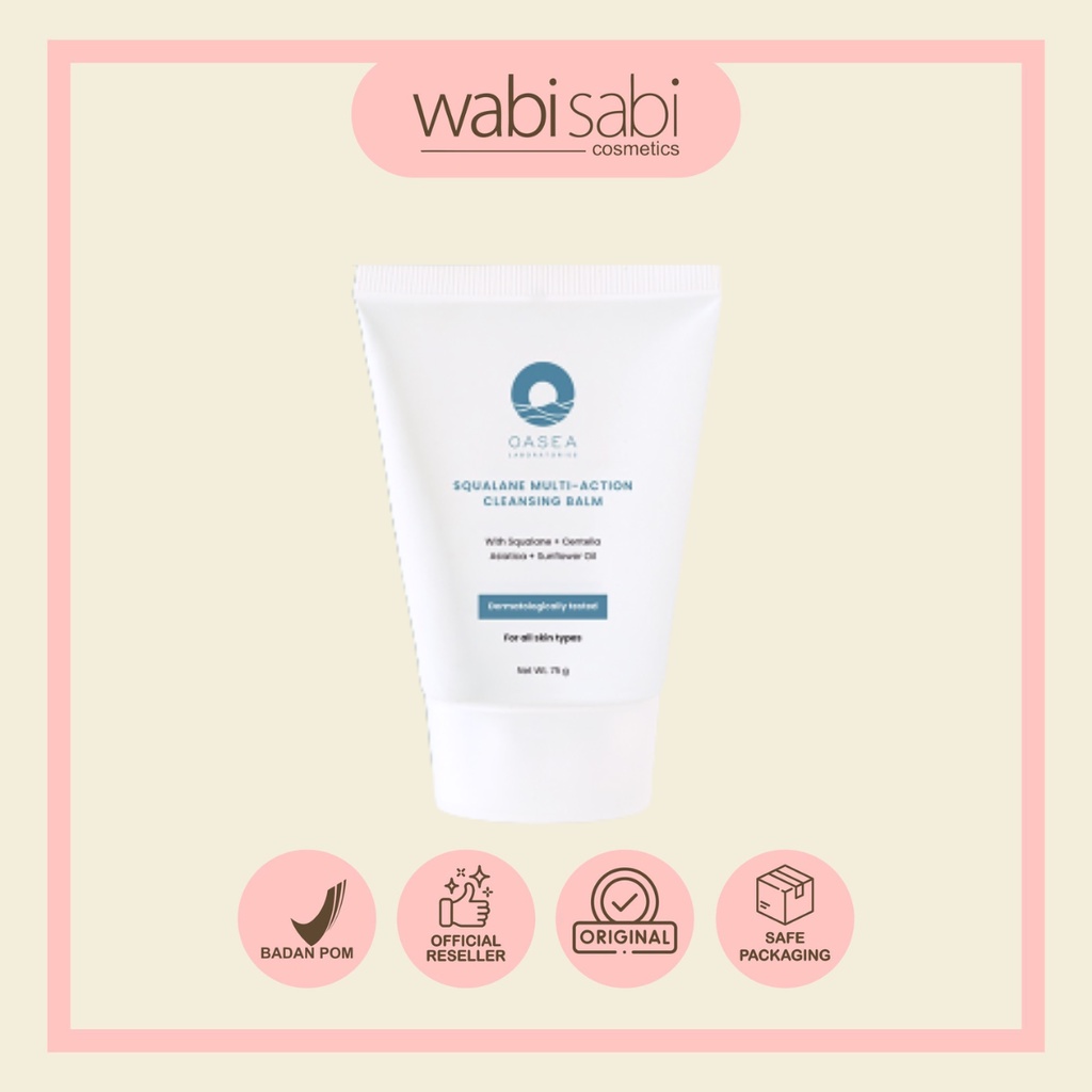 Oasea squalane multiaction cleansing balm 75gr Shopee Singapore