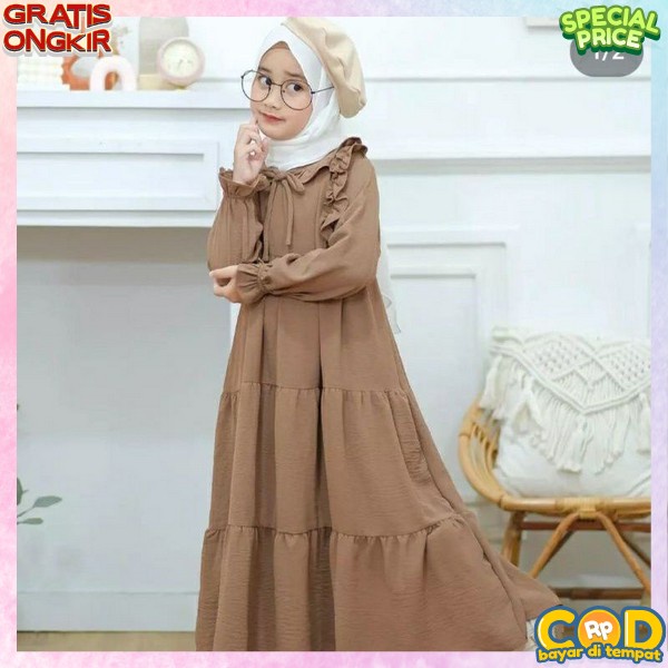 Newest Ansk Clothing Gamis Ages 8-12 Years Dress Gamis Children Gsmes ...