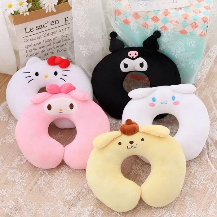 Cinnamoroll Kuromi Purin Neck Pillow Hello Kitty Melody Neck Pillow ...