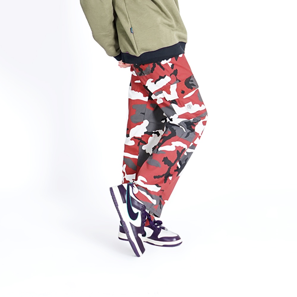 Best Selling!!! Parker Camo Loose Cargo Pants