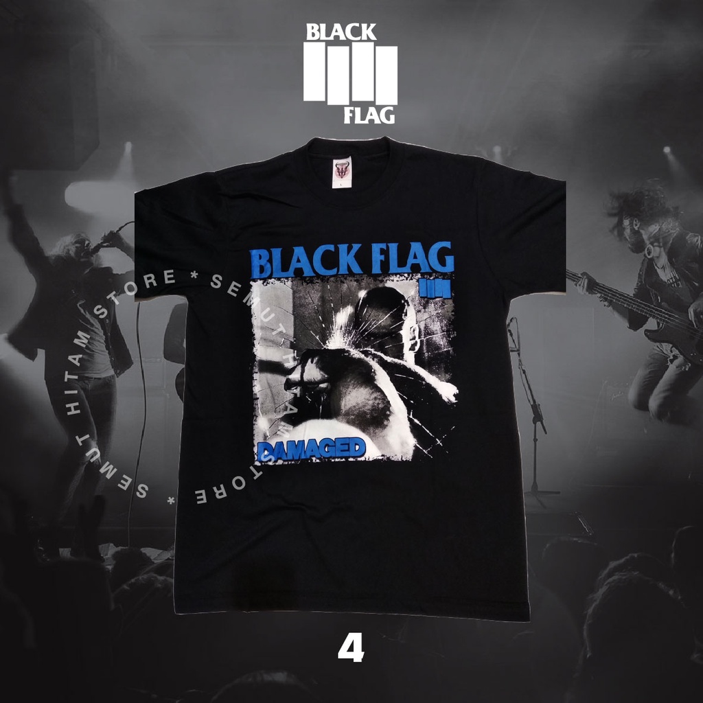 t shirt black flag